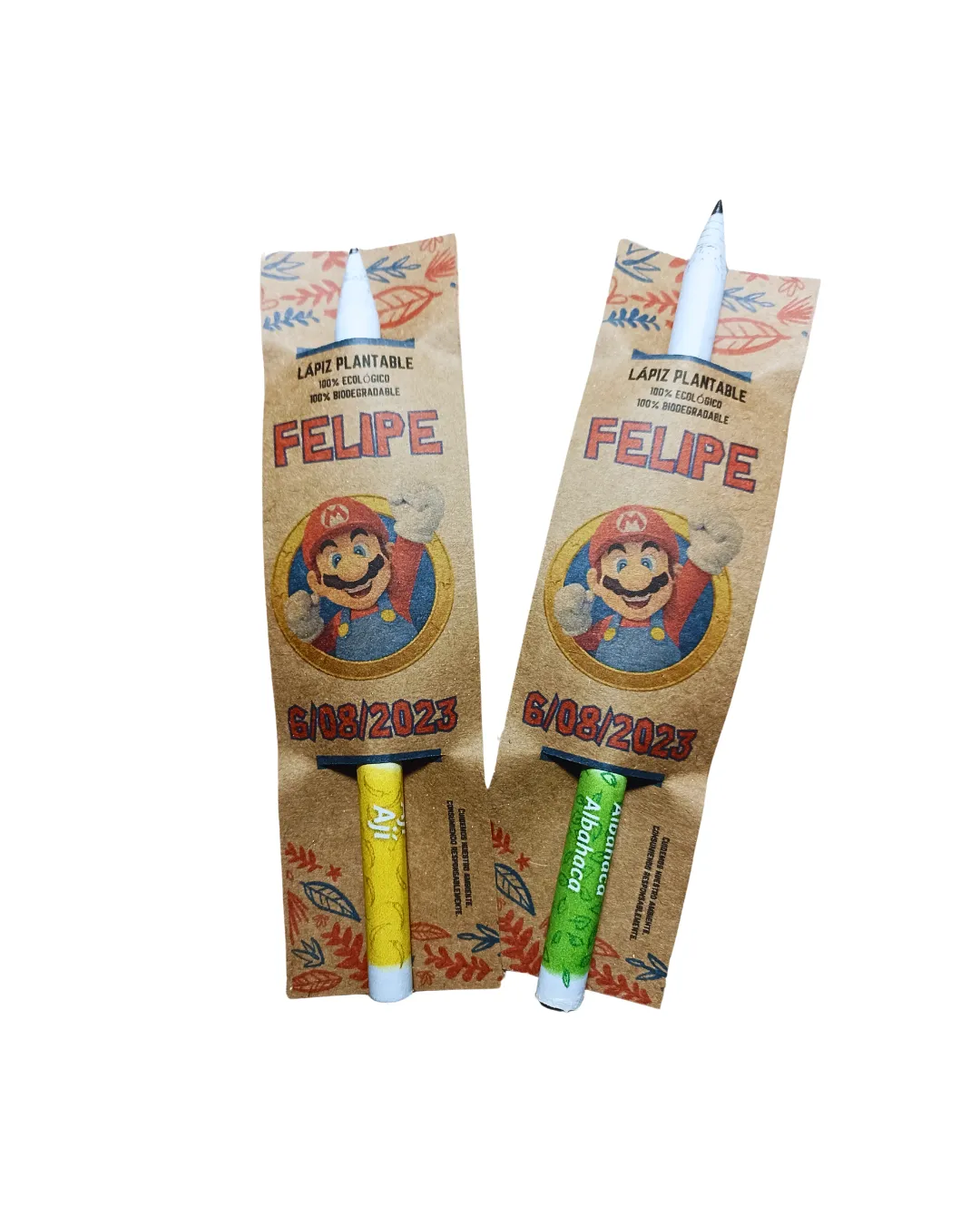 50 Lápices Plantables Personalizados
