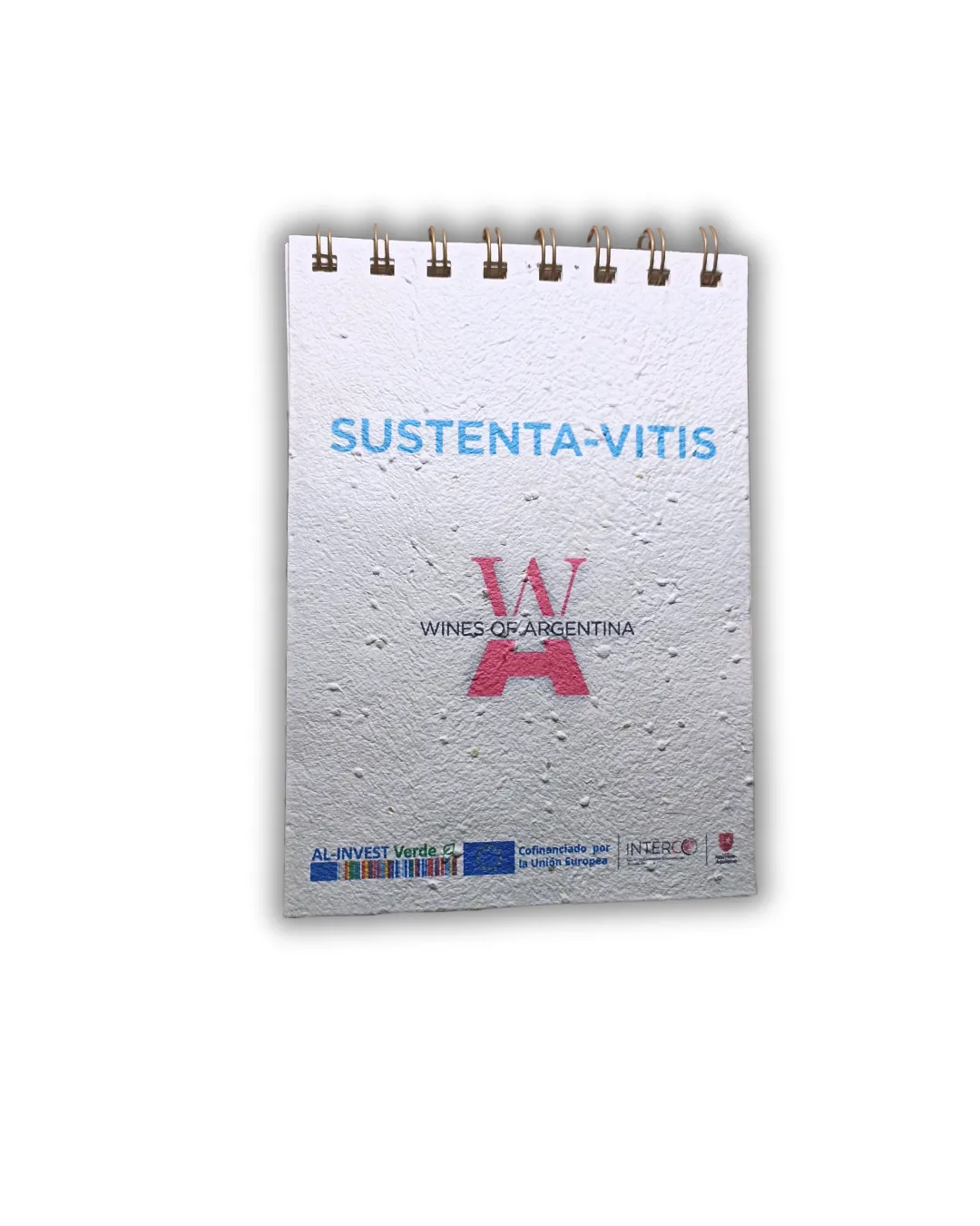 50 Anotadores A6 Tapa papel plantable 🌱